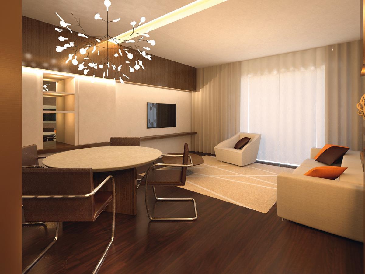 Moevenpick Hotel Du Lac Tunis Luaran gambar A 3D rendering of a living room